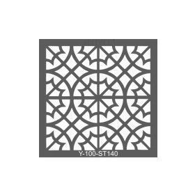 Artdeco 140 Fas Bordür-2 30x30 cm Stencil Şablon