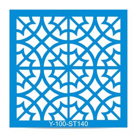 Artdeco 140 Fas Bordür-2 30x30 cm Stencil Şablon