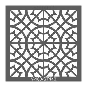 Artdeco 140 Fas Bordür-2 30x30 cm Stencil Şablon