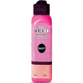 Artdeco 140 ml Fosforlu Pembe Akrilik Boya