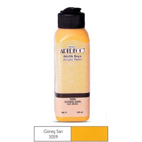 Artdeco 140ml Güneş Sarı Akrilik Boya