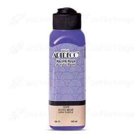 Artdeco 140ml Koyu Mor Akrilik Boya