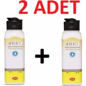 Artdeco 2 Adet 140 ml Su Bazlı Ekstra Parlak Vernik