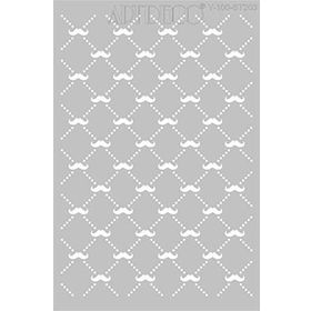 Artdeco 203 Vintage Bay-1 20x30 cm Stencil Boyama Şablonu