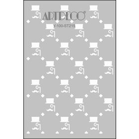 Artdeco 215 Vintage Bay-2 20x30 cm Stencil Boyama Şablonu