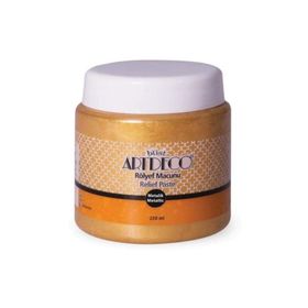 Artdeco 220 ml Altın 2221 Metalik Rölyef Macunu