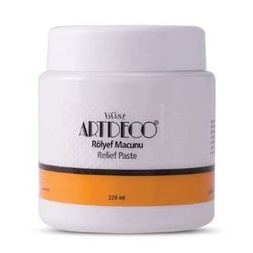Artdeco 220 ml Beyaz 915 Rölyef Macunu