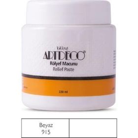 Artdeco 220 ml Beyaz 915 Rölyef Macunu