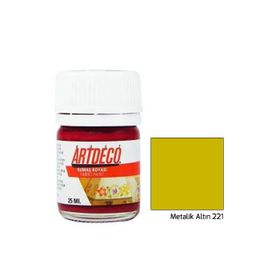 Artdeco 221 162043 25 ml Metalik Altın Kumaş Boyası