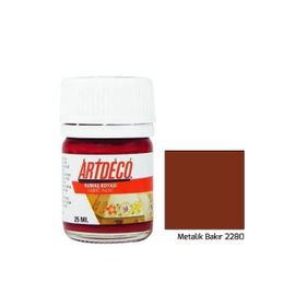 Artdeco 2280 8642 25 ml Metalik Bakır Kumaş Boyası
