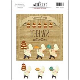 Artdeco 24 Desen 25x35 cm Kolay Transfer