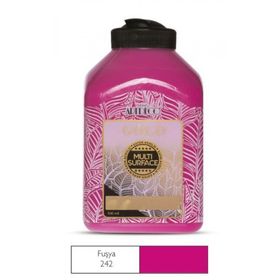 Artdeco 242 Fuşya 500 ml Gold Multi Surface Akrilik Boya