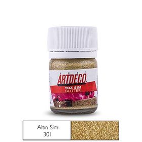 Artdeco 25 ml Altın Yaldız Toz Sim