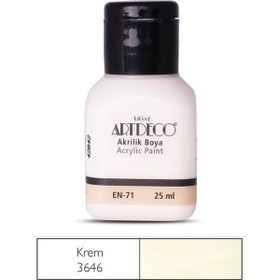 Artdeco 25 ml Krem 3646 Akrilik Boya