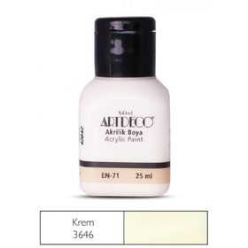 Artdeco 25 ml Krem 3646 Akrilik Boya