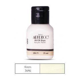Artdeco 25 ml Krem 3646 Akrilik Boya