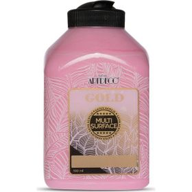 Artdeco 256 Pembe Gold Multi Surface Saten 500 ml Akrilik Boya