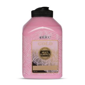 Artdeco 256 Pembe Gold Multi Surface Saten 500 ml Akrilik Boya