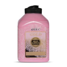Artdeco 256 Pembe Gold Multi Surface Saten 500 ml Akrilik Boya