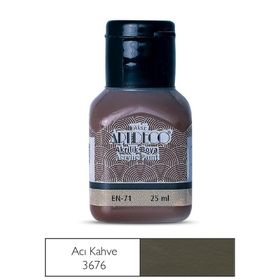 Artdeco 25ml Acı Kahve Akrilik Boya