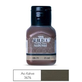 Artdeco 25ml Acı Kahve Akrilik Boya