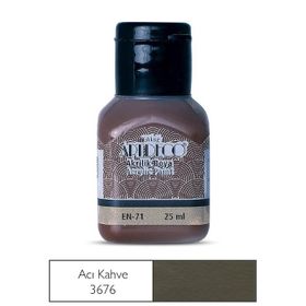 Artdeco 25ml Acı Kahve Akrilik Boya