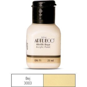 Artdeco 25ml Bej Akrilik Boya