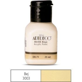 Artdeco 25ml Bej Akrilik Boya