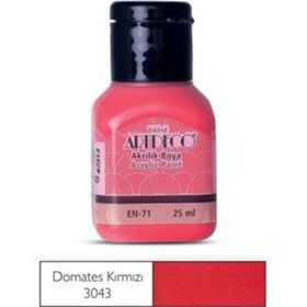 Artdeco 25ml Domates Kırmızı Akrilik Boya