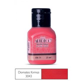 Artdeco 25ml Domates Kırmızı Akrilik Boya