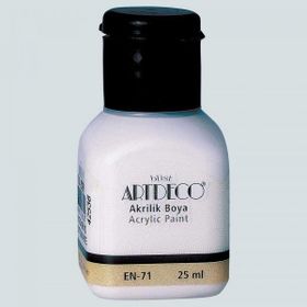 Artdeco 25ml Koton Beyaz Akrilik Boya