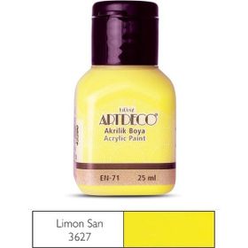 Artdeco 25ml Limon Sarı Akrilik Boya