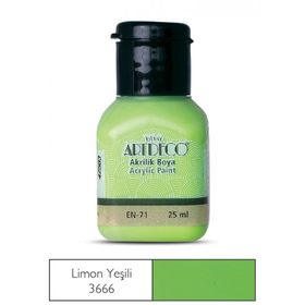 Artdeco 25ml Limon Yeşili Akrilik Boya