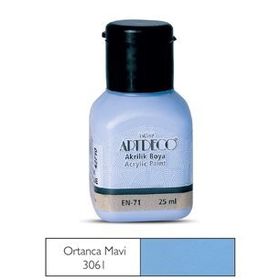 Artdeco 25ml Ortanca Mavi Akrilik Boya