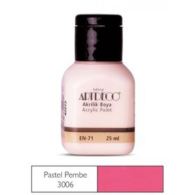 Artdeco 25ml Pastel Pembe Akrilik Boya