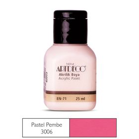 Artdeco 25ml Pastel Pembe Akrilik Boya