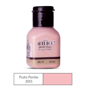 Artdeco 25ml Pudra Pembe Akrilik Boya