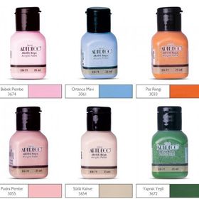 Artdeco 25ml Şarap Akrilik Boya