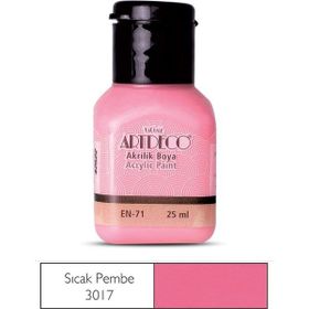 Artdeco 25ml Sıcak Pembe Akrilik Boya