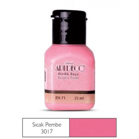 Artdeco 25ml Sıcak Pembe Akrilik Boya