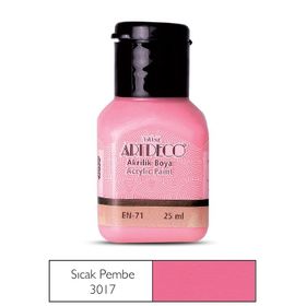 Artdeco 25ml Sıcak Pembe Akrilik Boya
