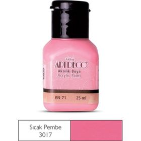 Artdeco 25ml Sıcak Pembe Akrilik Boya
