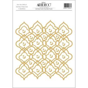 Artdeco 25x35 cm Desen No:2 Simli Kolay Transfer