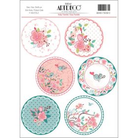 Artdeco 25x35 cm Desen No:2 Simli Kolay Transfer