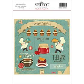 Artdeco 26 Desen 25x35 cm Kolay Transfer