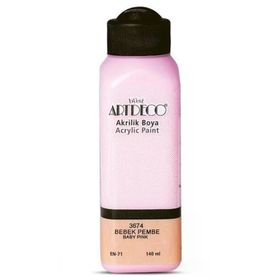 Artdeco 2'li 140 ml Bebek Pembe Akrilik Boya