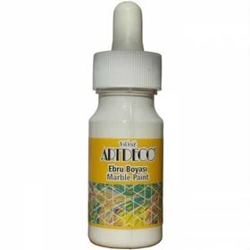 Artdeco 30 ML Beyaz 016B-19 Ebru Boyası