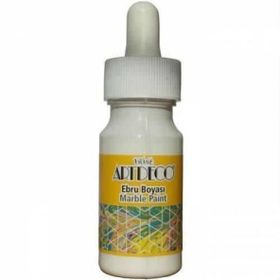 Artdeco 30 ML Beyaz 016B-19 Ebru Boyası