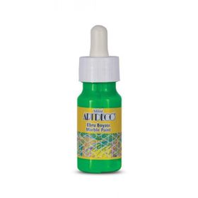 Artdeco 30 ml Neon Yeşil Ebru Boyası