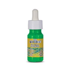 Artdeco 30 ml Neon Yeşil Ebru Boyası